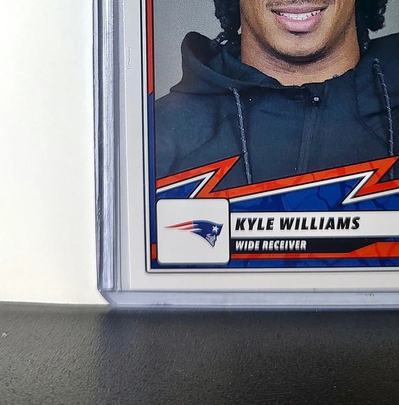 Kyle Williams Rookie 2025 Panini NFL #90 Sticker Card New England Patriots