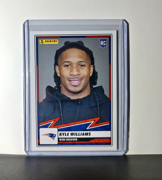 Kyle Williams Rookie 2025 Panini NFL #90 Sticker Card New England Patriots - Football Card Single