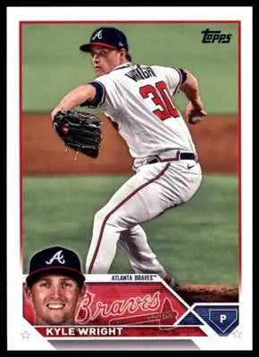 Kyle Wright 2023 Topps #573 Atlanta Braves