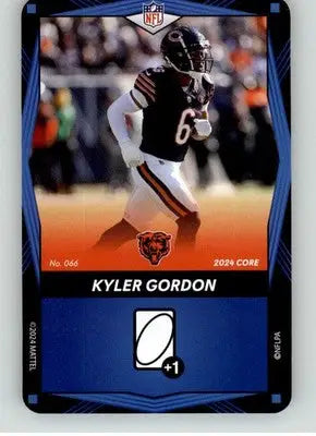 Kyler Gordon - 2024 UNO Elite Core Edition - Blue - #066 - Football - Football Card Single