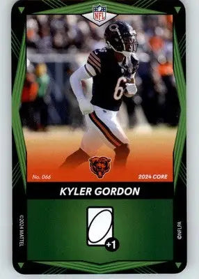 Kyler Gordon - 2024 UNO Elite Core Edition - Green - #066 - Football - Football Card Single