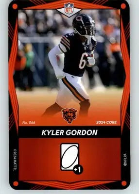 Kyler Gordon - 2024 UNO Elite Core Edition - Red - #066 - Football - Football Card Single
