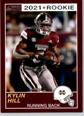 Kylin Hill - 2021 Panini Chronicles Draft Picks - #56 - Football - Football Card Single