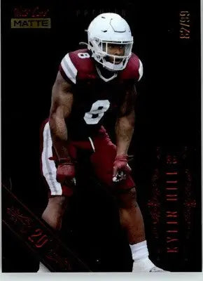 Kylin Hill - 2021 Wild Card Matte - #MBC-67 - 20 Stripe #/99 - Football Card Single