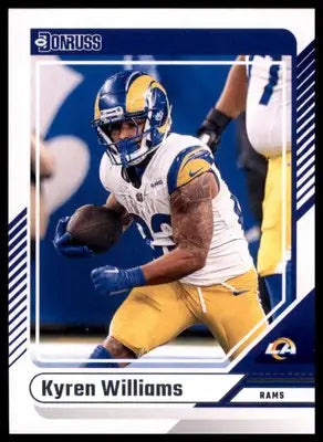 Kyren Williams 2024 Donruss #263 Los Angeles Rams Football Card NFL Sports - Football Card Single