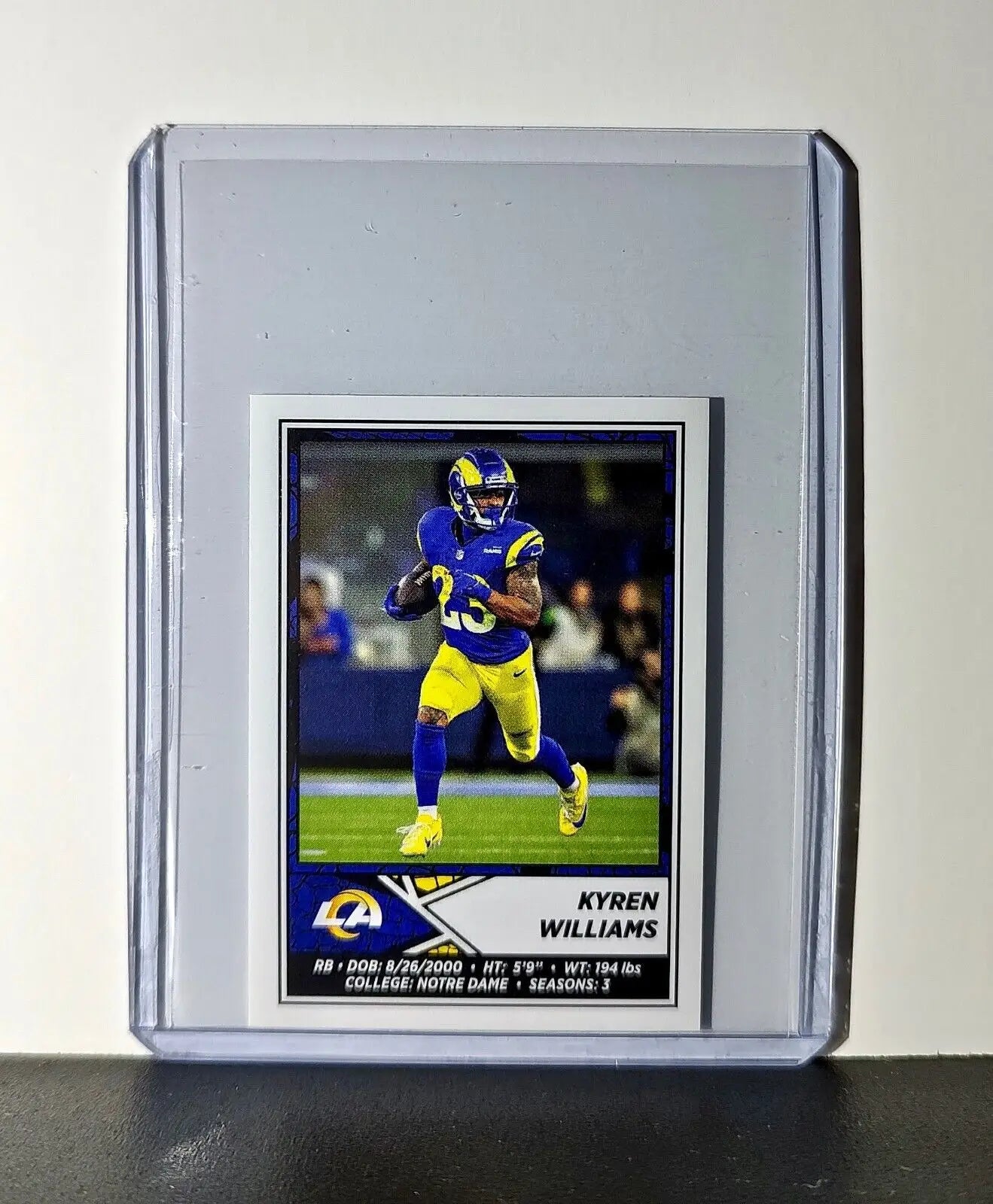 Kyren Williams 2024 Panini NFL Sticker #508 Los Angeles Rams