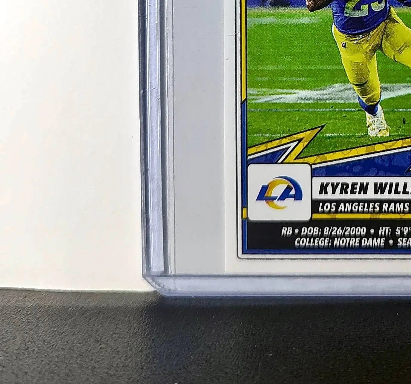 Kyren Williams 2025 Panini NFL #505 Sticker Los Angeles Rams