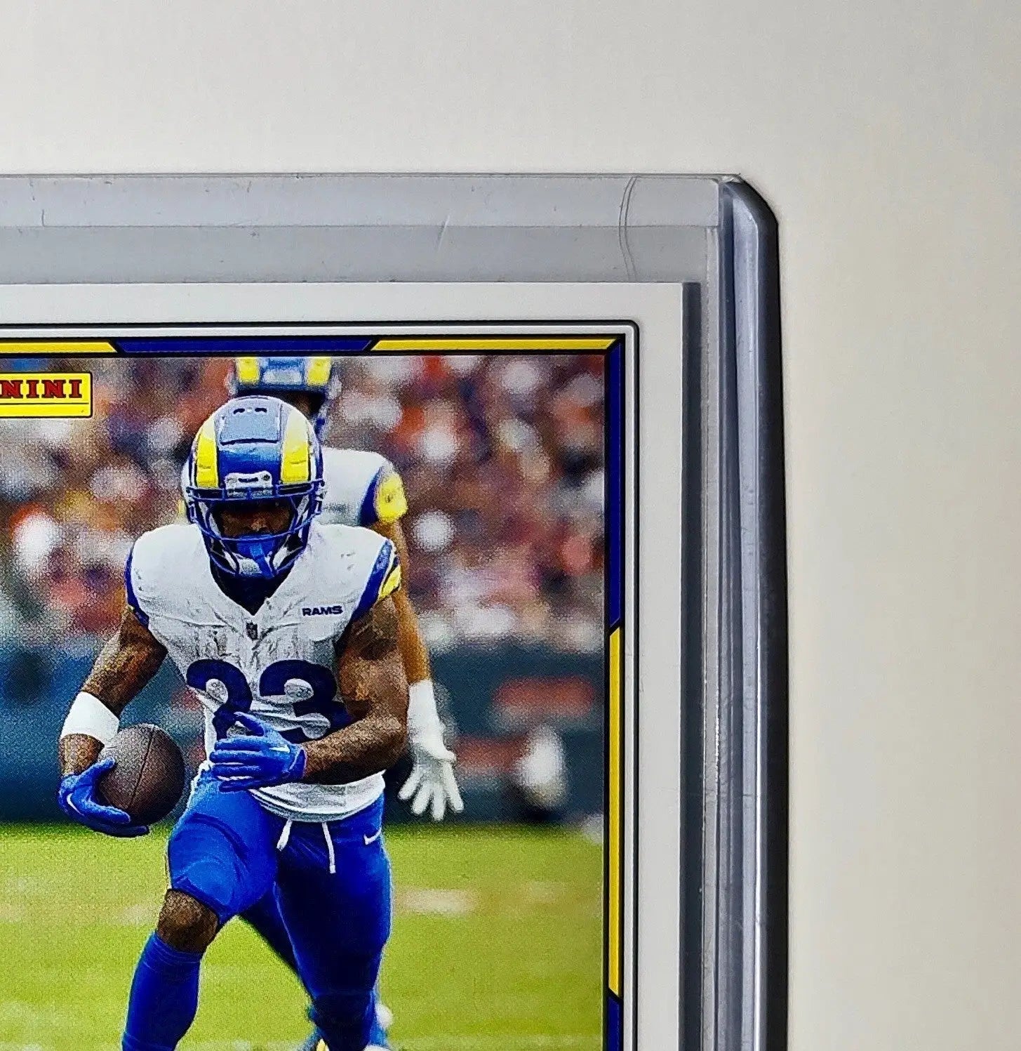 Kyren Williams 2025 Panini NFL #9 Sticker Card Los Angeles Rams