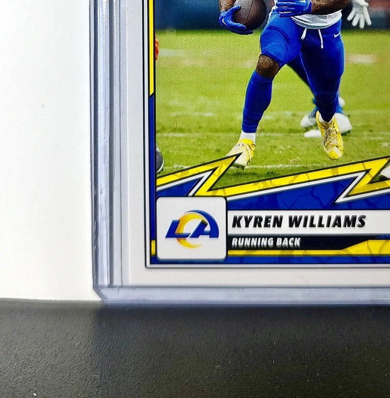 Kyren Williams 2025 Panini NFL #9 Sticker Card Los Angeles Rams
