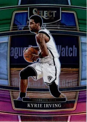 Kyrie Irving - 2021-22 Panini Select - #80 - Green White Purple Prizm - Basketball Card Single
