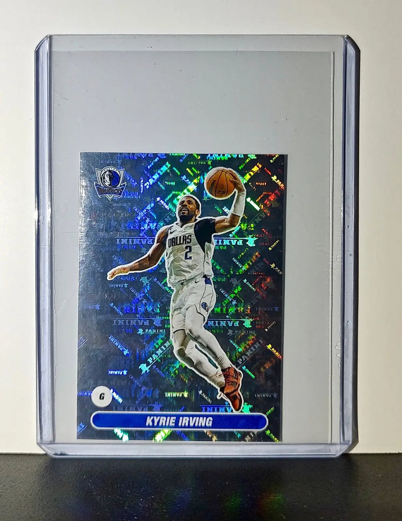 Kyrie Irving 2023-24 Panini NBA #297 Foil Sticker Dallas Mavericks - Basketball Card Single