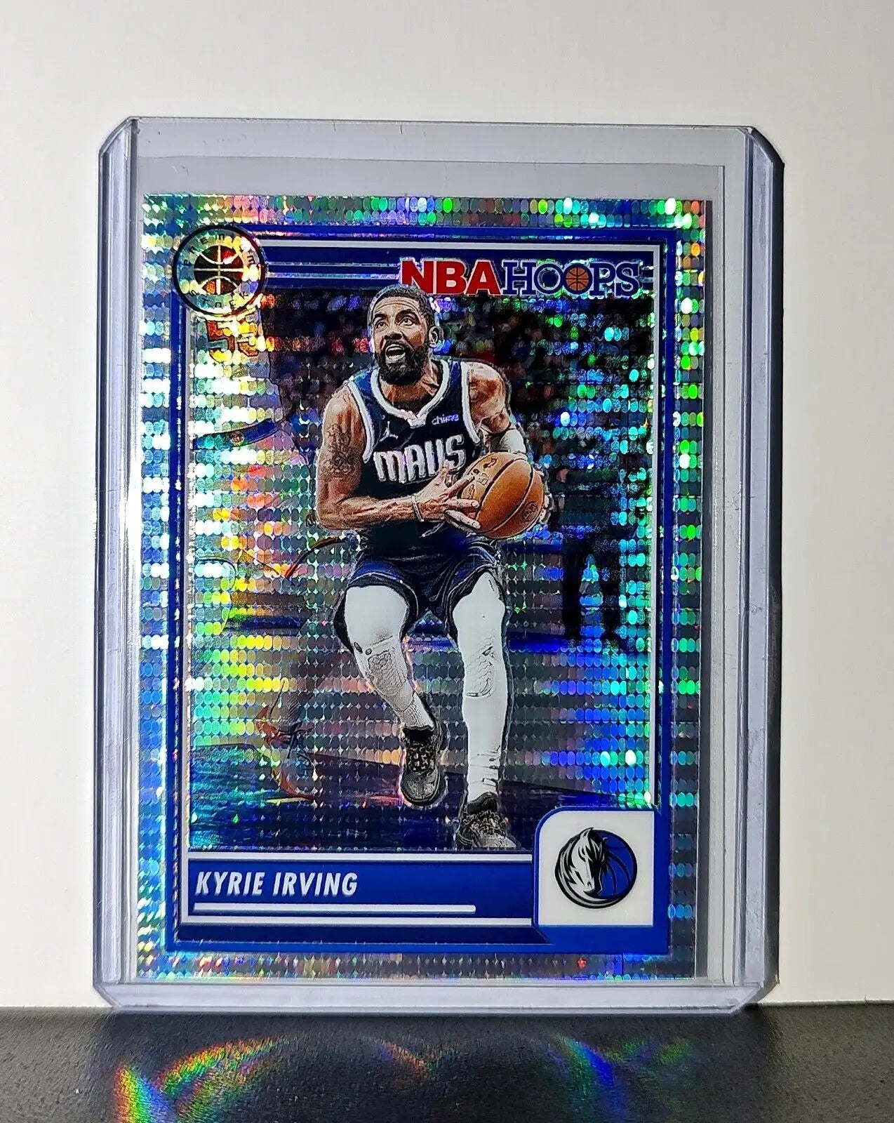 Kyrie Irving 2023-24 Panini Premium NBA Hoops #256 Pulsar Prizm Mavericks - Basketball Card Single