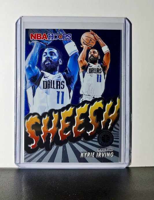 Kyrie Irving 2023-24 Panini Premium Stock NBA Hoops SHEESH #18 Card Mavericks - Basketball Card Single