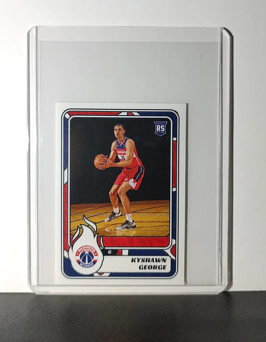 Kyshawn George 2024-25 Panini NBA #291 Sticker Card Washington Wizards - Basketball Card Single