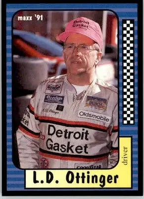 L.D. Ottinger - 1991 Maxx - #157 - Racing - Racing Card Single