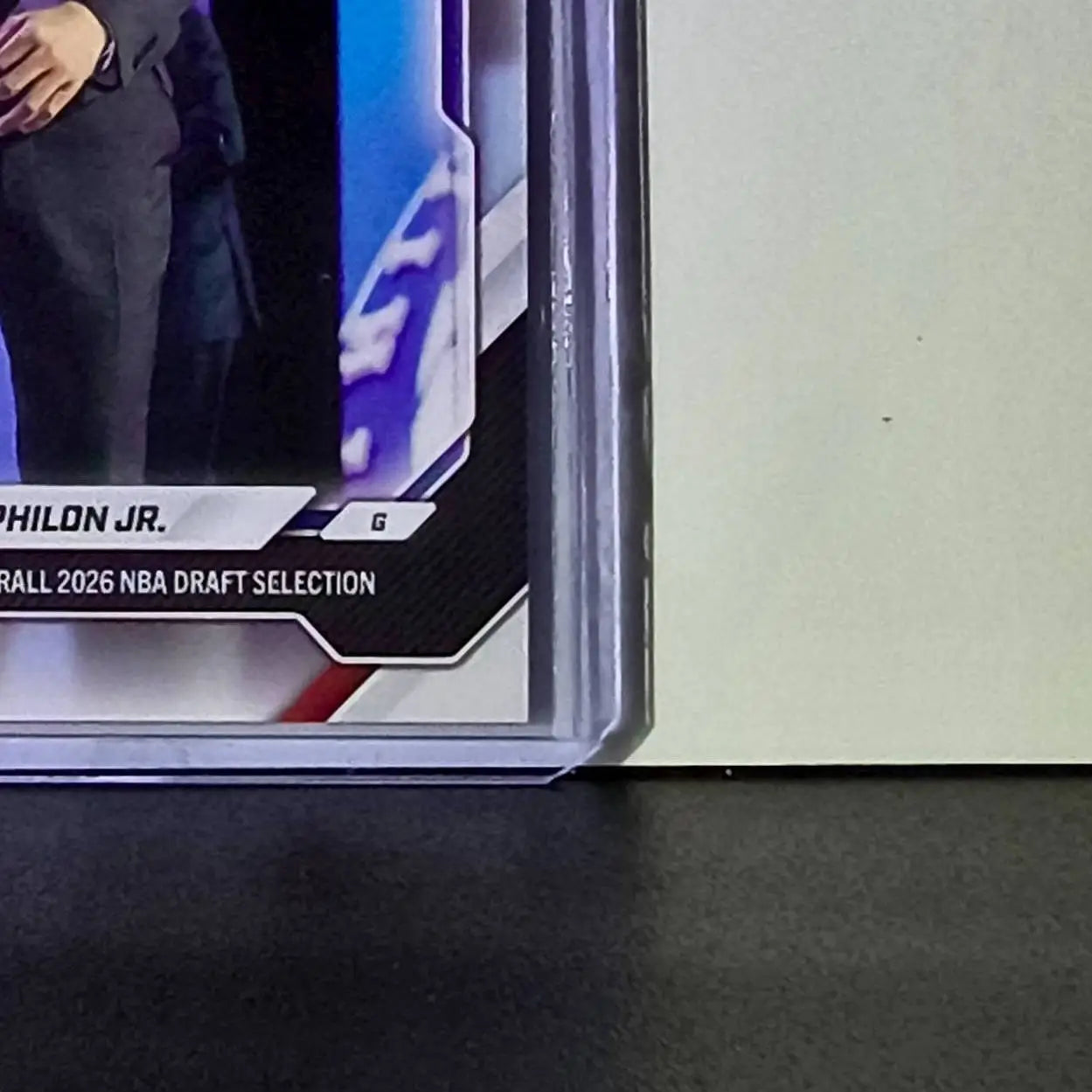 Labaron Philon Jr. Rookie 2026-27 Topps NBA Draft Night #LPHI Card 76ers - Basketball Card Single