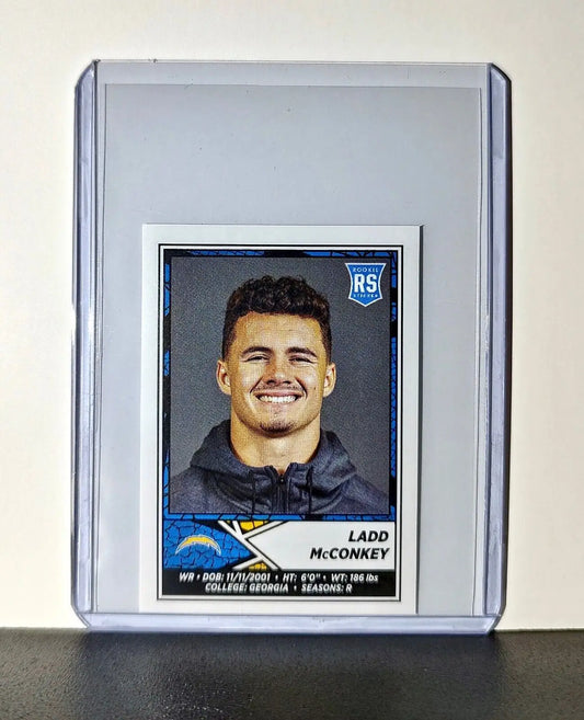 Ladd McConkey 2024 Panini NFL Sticker #289 Los Angeles Chargers - Football Card Single