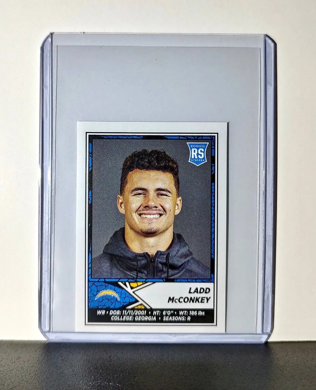 Ladd McConkey 2024 Panini NFL Sticker #289 Los Angeles Chargers - Football Card Single