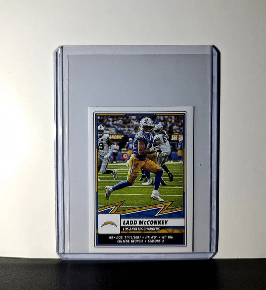 Ladd McConkey 2025 Panini NFL #282 Sticker Los Angeles Chargers - Football Card Single