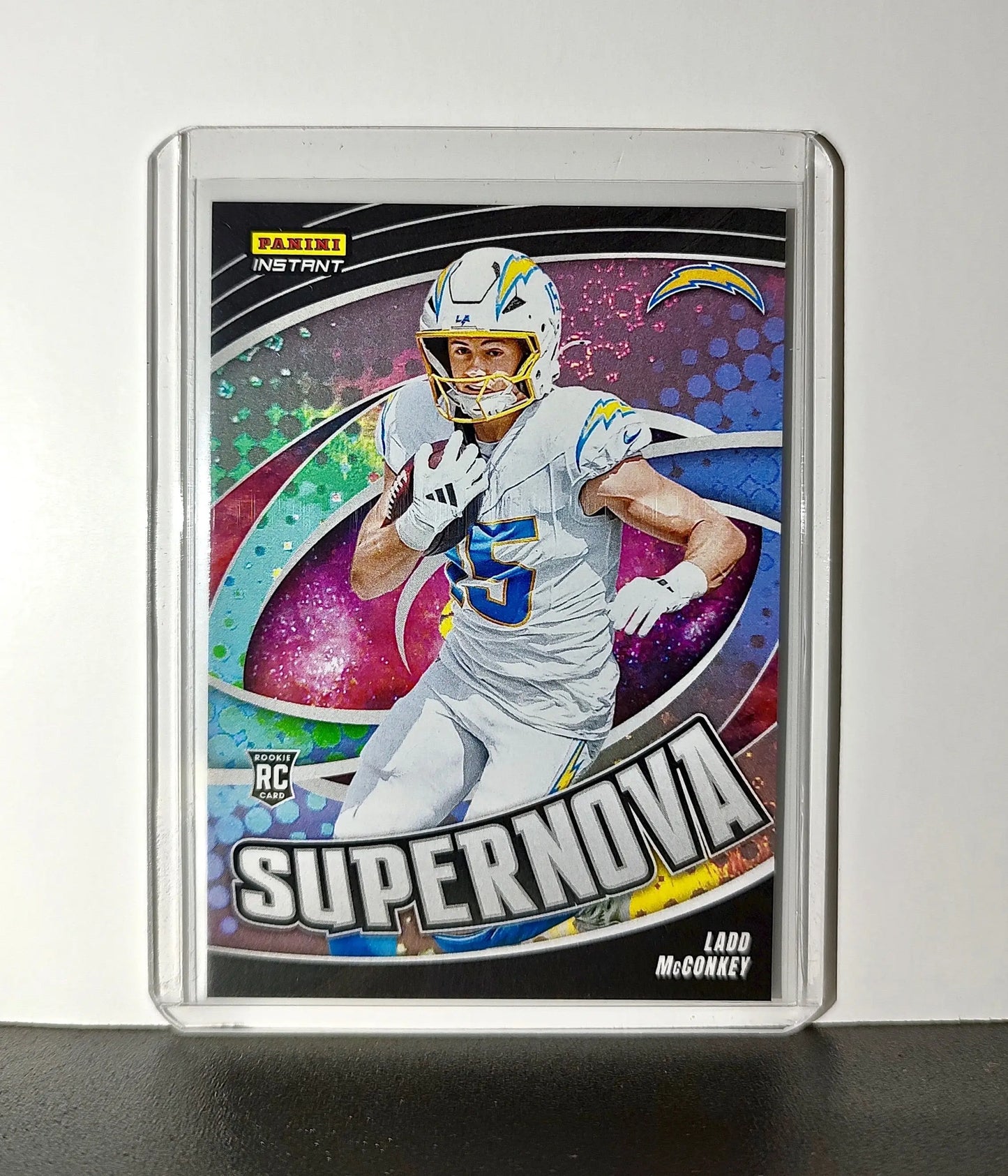 Ladd McConkey Rookie 2024 Panini Supernova NFL #24 Los Angeles Chargers 1/451 - Football Card Single