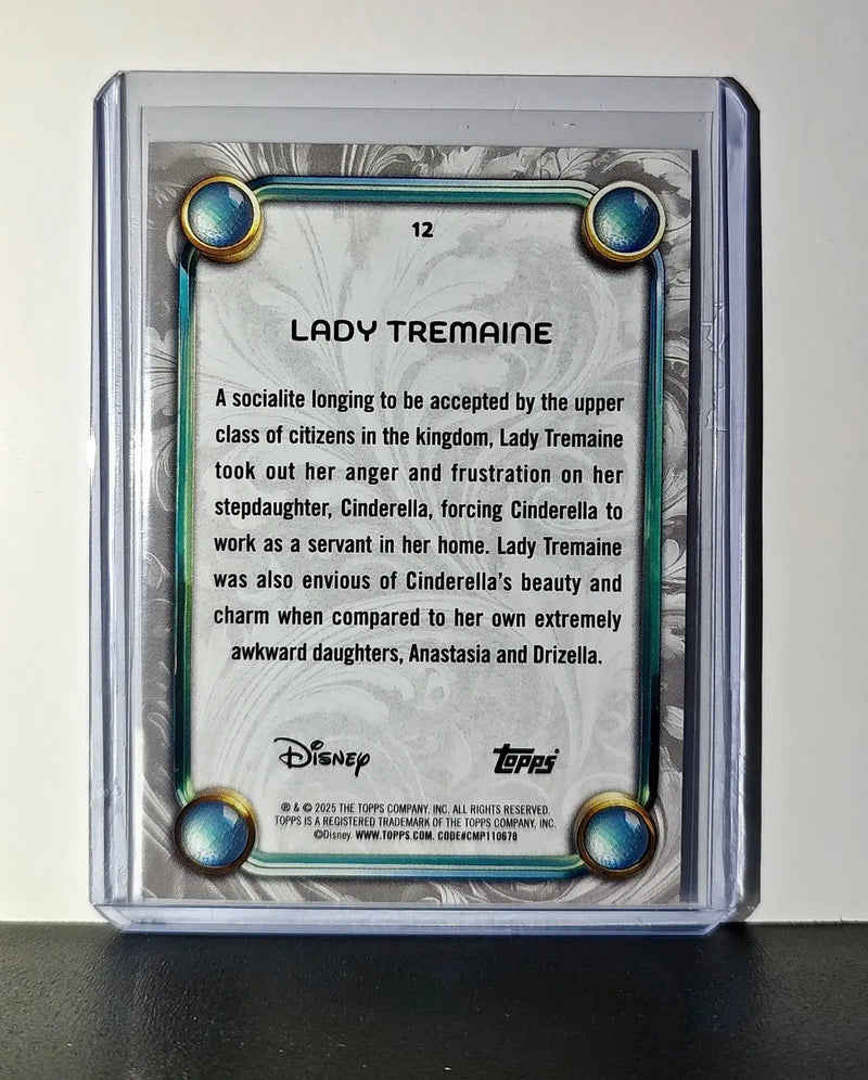 Lady Tremaine 2025 Topps Disney Wonder #12 Card Cinderella