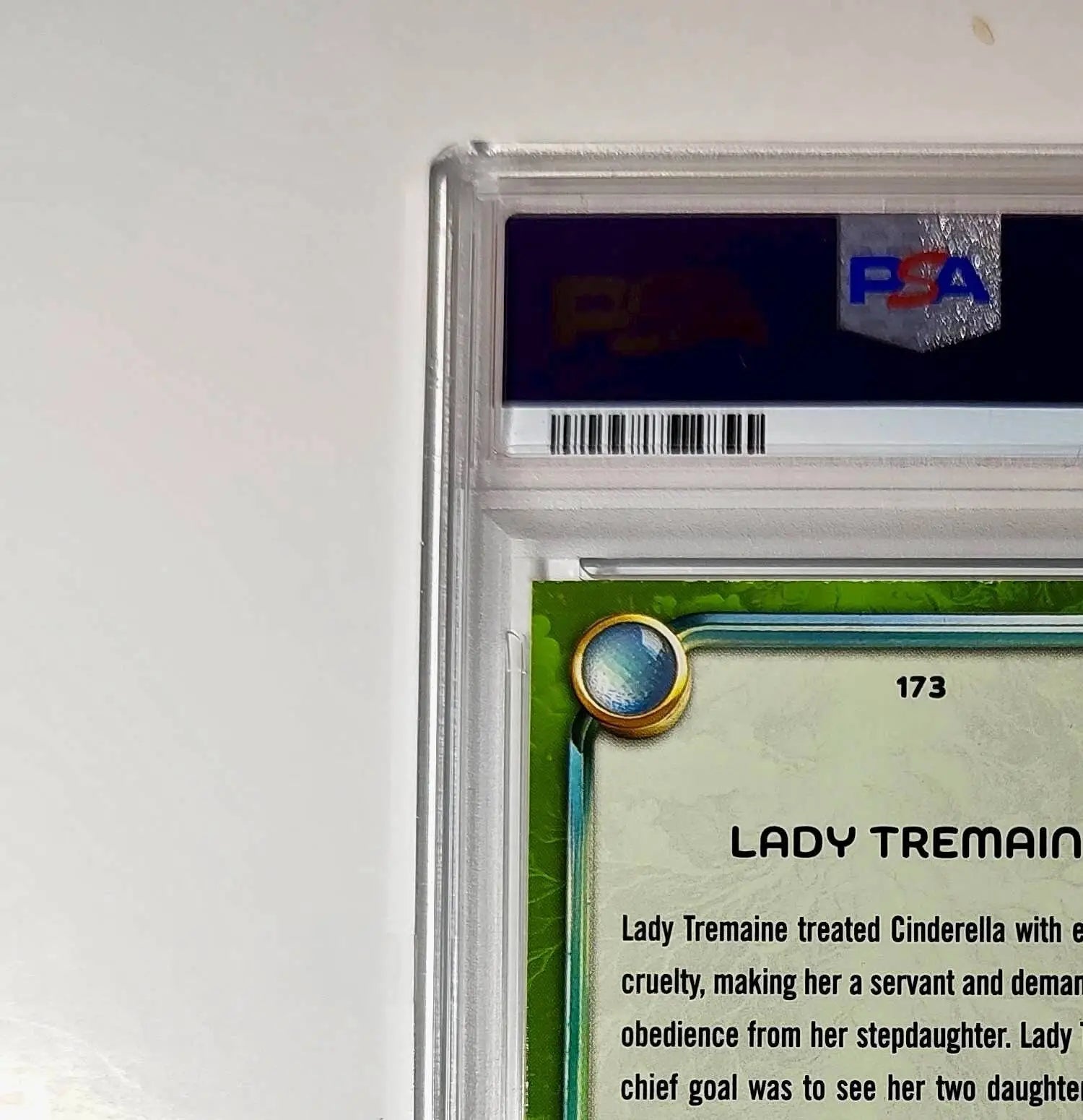 Lady Tremaine 2025 Topps Disney Wonder #173 Card Cinderella PSA 7 - Non-Sports Card Single