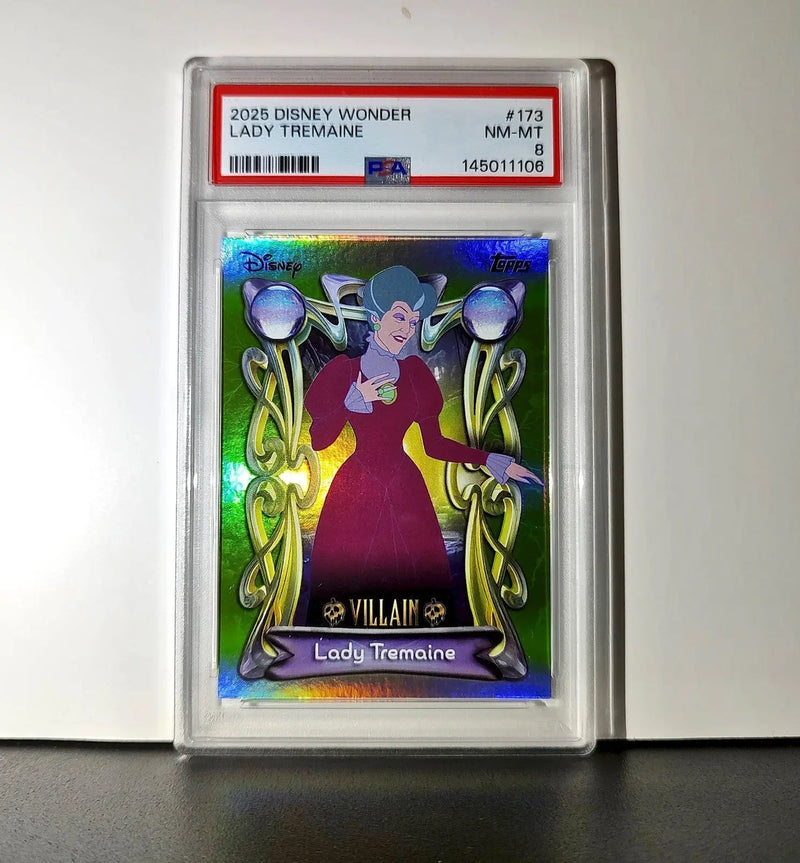 Lady Tremaine 2025 Topps Disney Wonder #173 Card Cinderella PSA 8 - Non-Sports Card Single