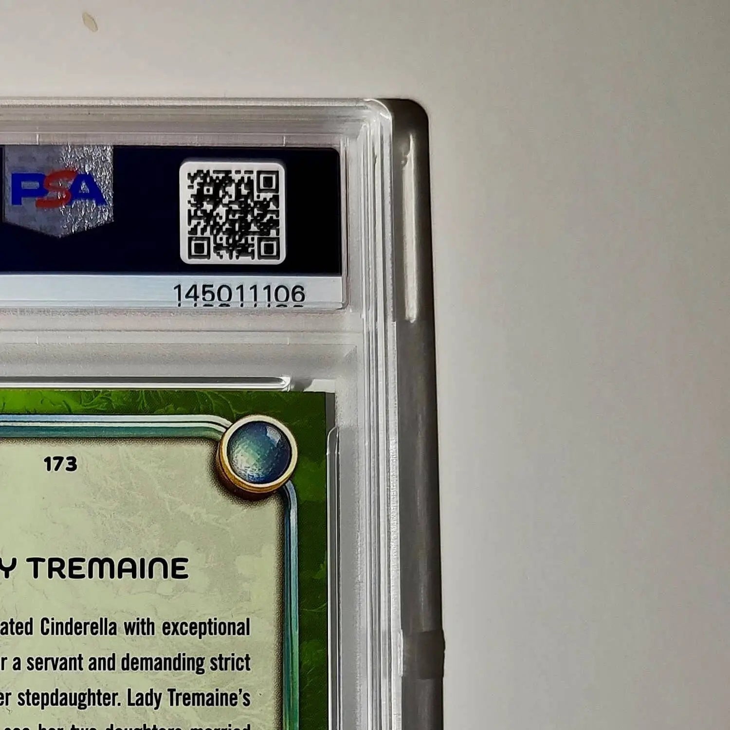 Lady Tremaine 2025 Topps Disney Wonder #173 Card Cinderella PSA 8 - Non-Sports Card Single