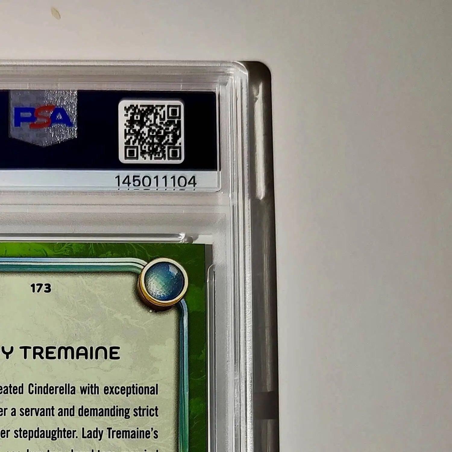 Lady Tremaine 2025 Topps Disney Wonder #173 Card Cinderella PSA 8 NM-MT - Non-Sports Card Single