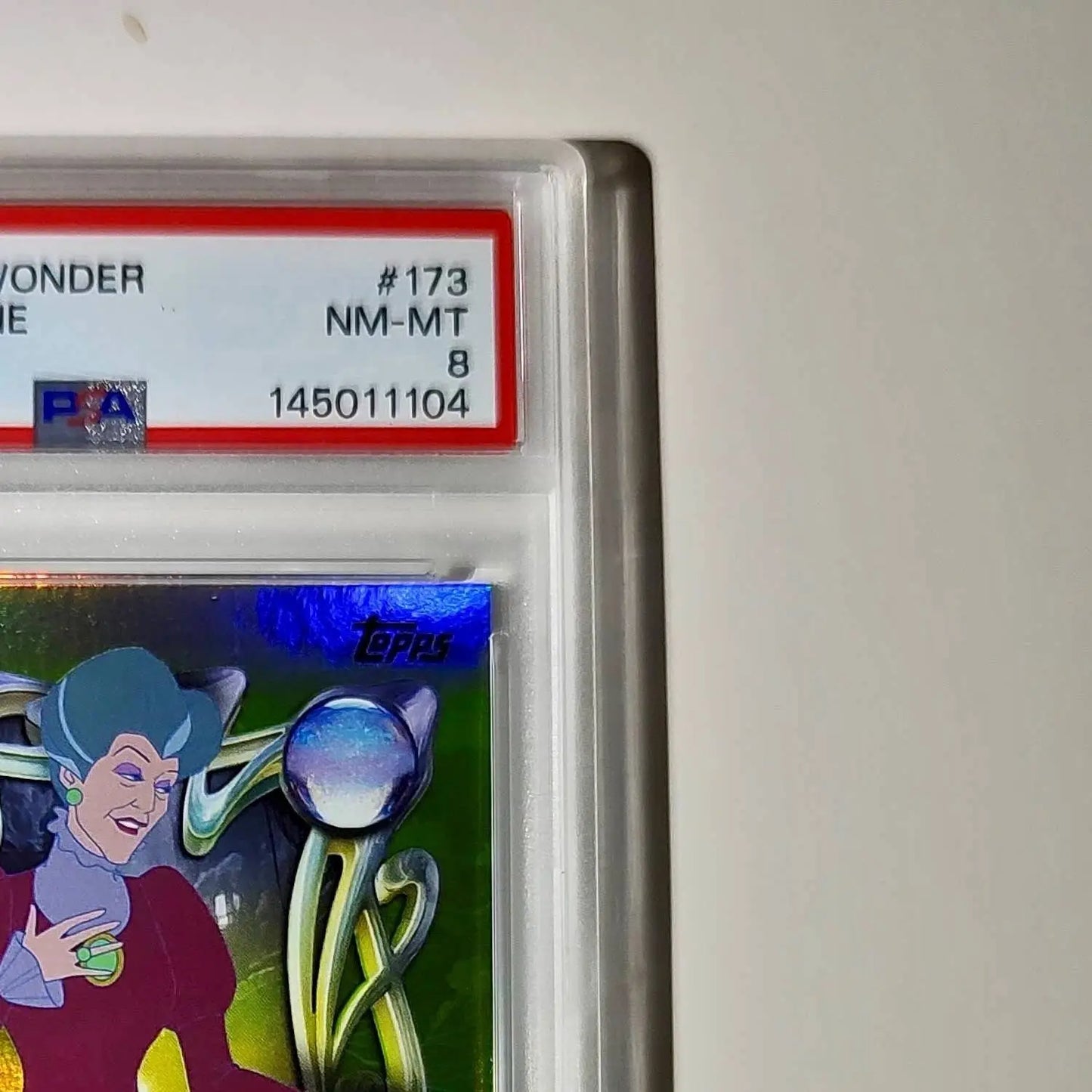 Lady Tremaine 2025 Topps Disney Wonder #173 Card Cinderella PSA 8 NM-MT - Non-Sports Card Single