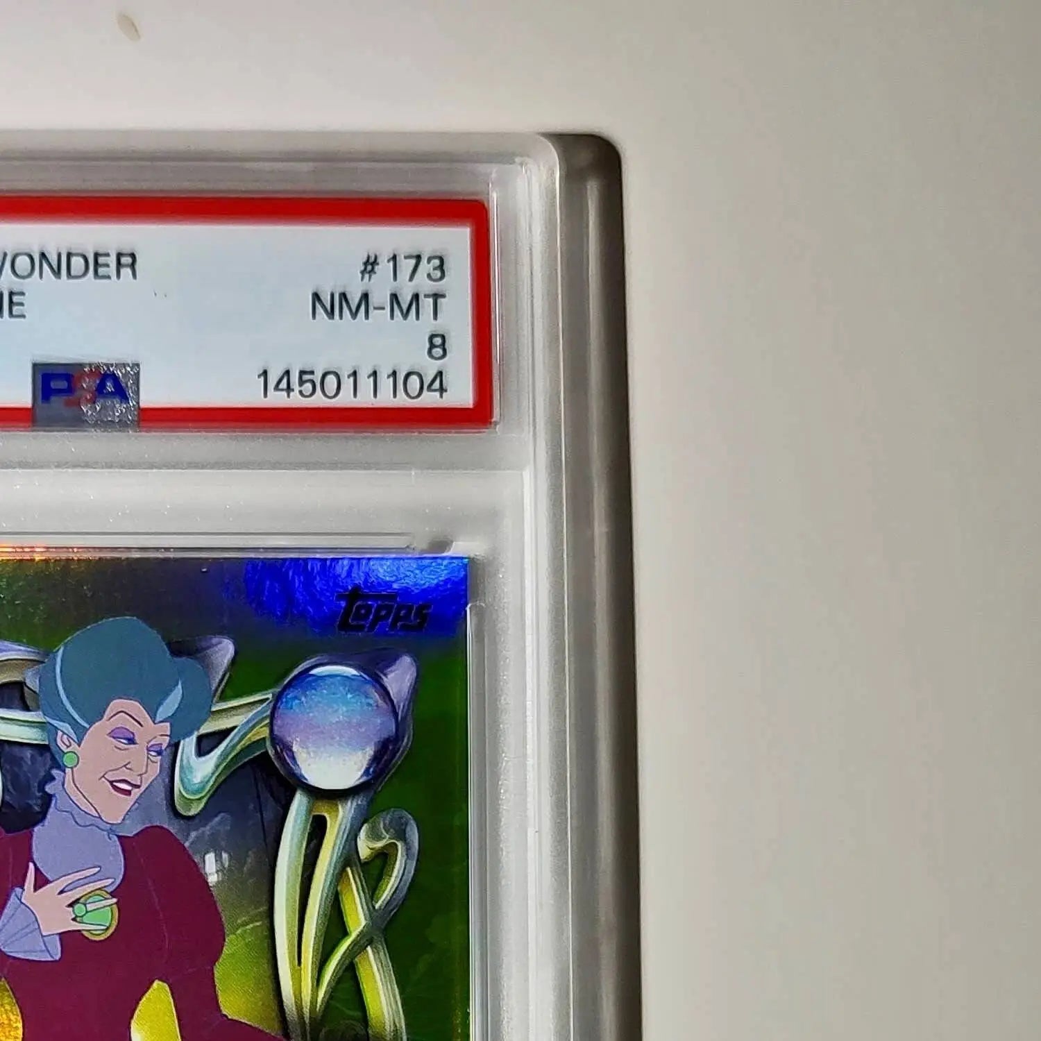 Lady Tremaine 2025 Topps Disney Wonder #173 Card Cinderella PSA 8 NM-MT - Non-Sports Card Single