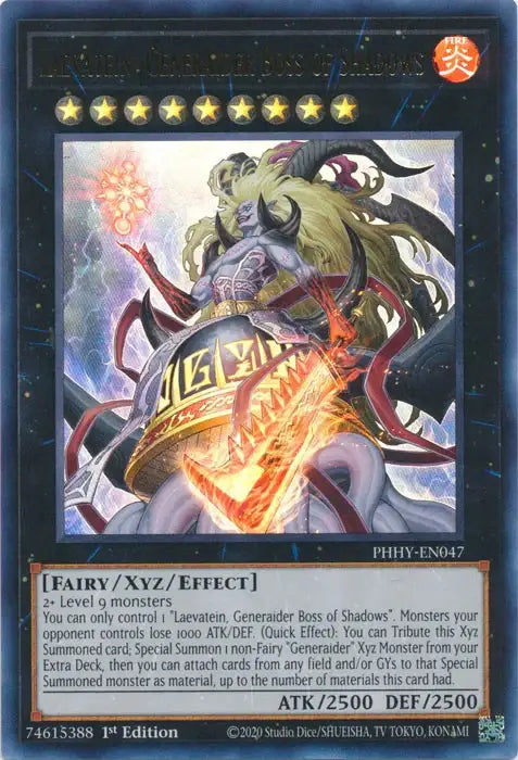 Laevatein Generaider Boss of Shadows - Photon Hypernova (PHHY) - Yu-Gi-Oh! Card Single