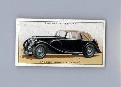 Lagonda Drop-Head Coupé - 1936 Player’s Motor Cars A Series - #24a - Excellent - Non-Sports Card Single