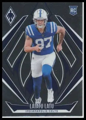 Laiatu Latu Rookie 2024 Panini Phoenix #217 Indianapolis Colts