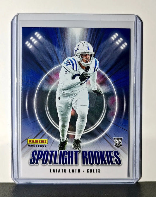 Laiatu Latu Rookie 2024 Panini Spotlight Rookies NFL #35 Card Colts 1 of 1426 - Football Card Single