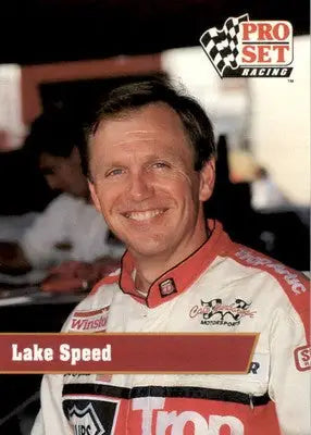 Lake Speed - 1991 Pro Set - #73 - Racing - Racing Card Single