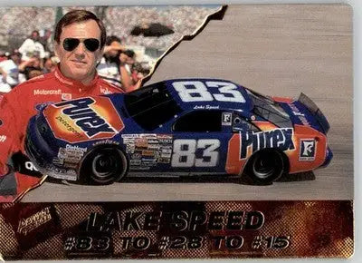 Lake Speed - 1994 Action Packed - #57 - Racing - Racing Card Single
