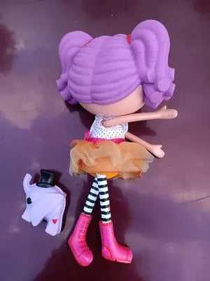 Lalaloopsy Doll PEANUT BIG TOP Full Size 12’’ & Pet Elephant 2009 Pre-Owned - Collectibles
