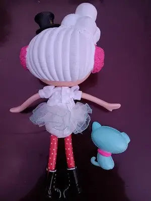 Lalaloopsy Winter Snowflake 12’’ Doll with Pet Husky Pre-Owned As Seen In Pics - Action Figure & Toy