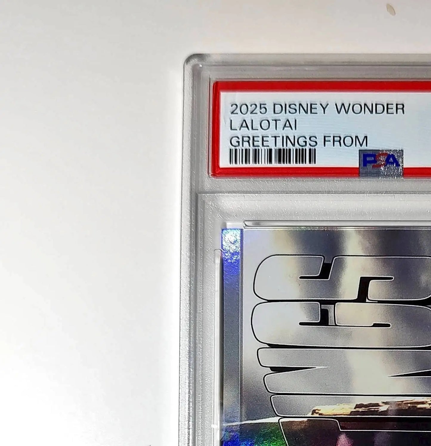 Lalotai 2025 Topps Disney Wonder #GF-11 Greetings From Card Moana PSA 8 - Non-Sports Card Single