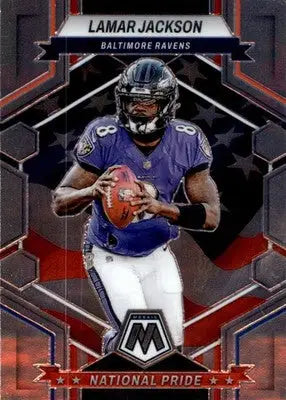 Lamar Jackson - 2023 Panini Mosaic - #260 - Football - Football Card Single