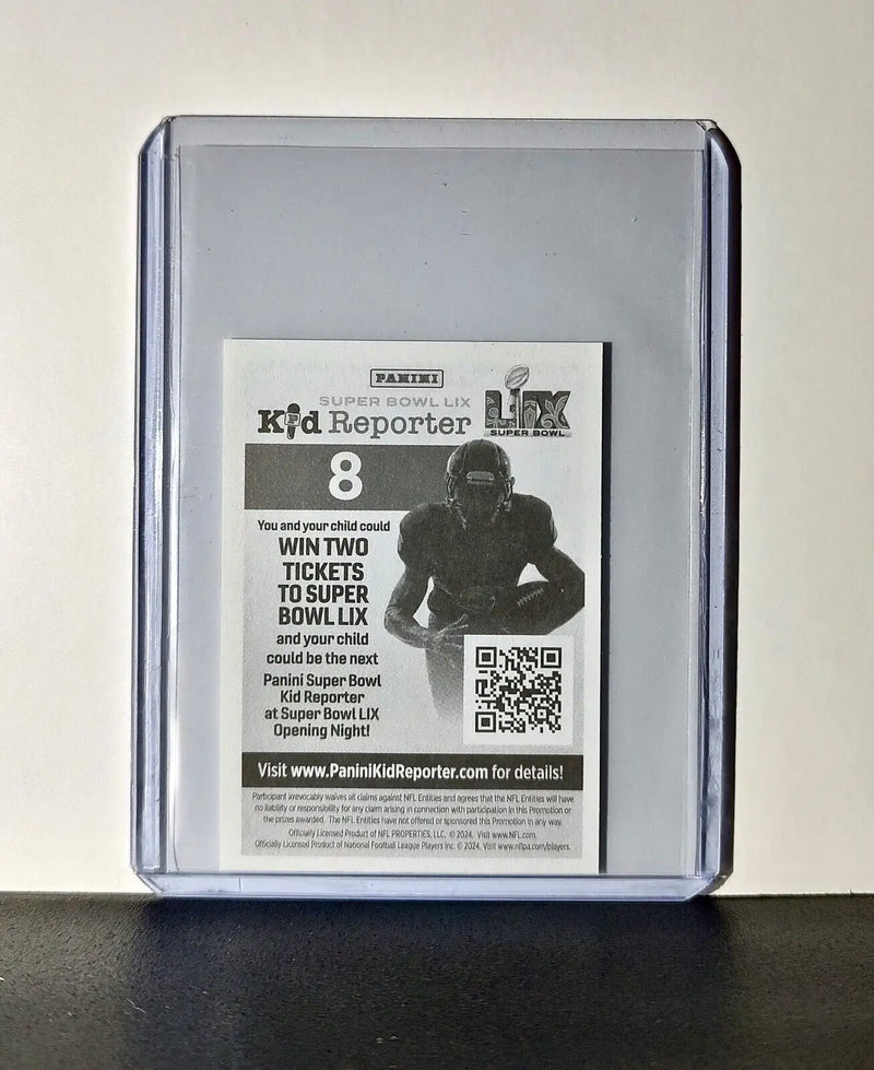 Lamar Jackson 2024 Panini NFL Sticker #8 London Games Baltimore Ravens - Football Card Single