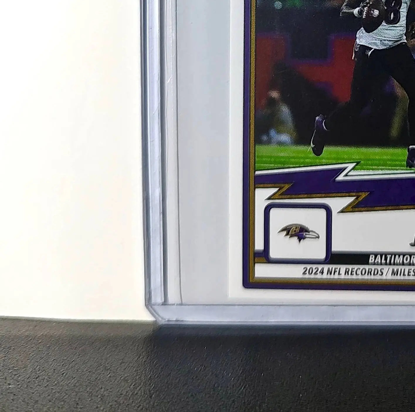 Lamar Jackson 2025 Panini NFL #26 Record/Milestone Sticker - Football Card Single