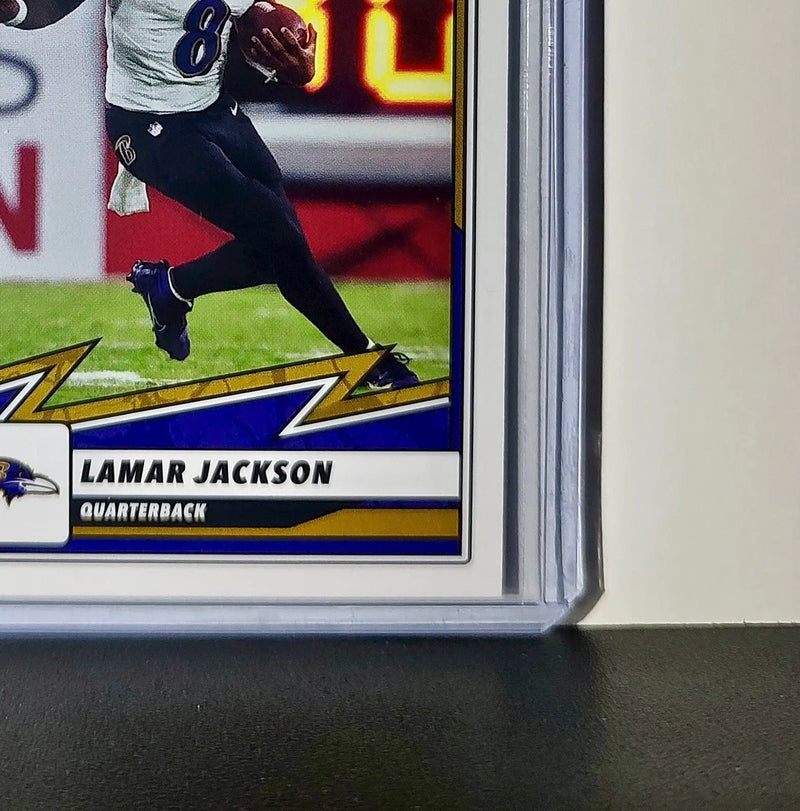 Lamar Jackson 2025 Panini NFL #38 Sticker Card Baltimore Ravens - Football Card Single
