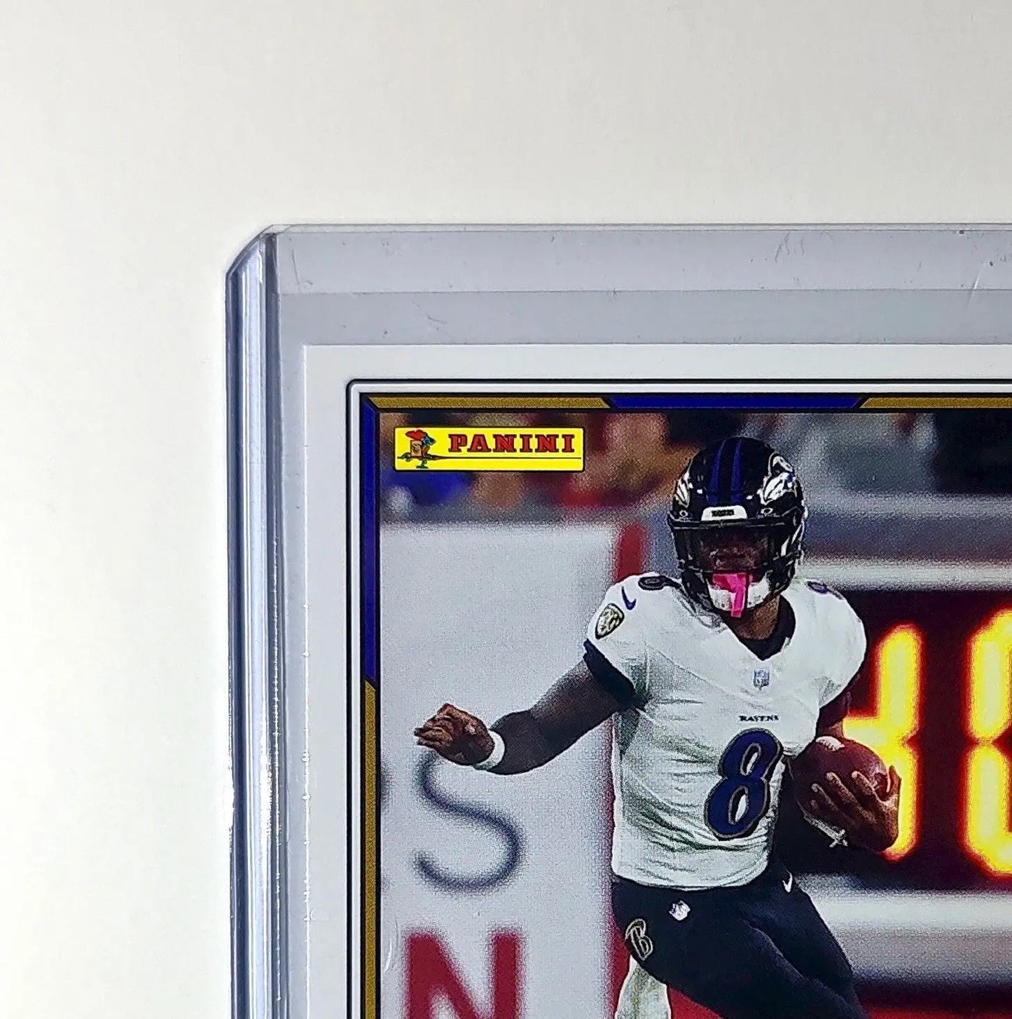 Lamar Jackson 2025 Panini NFL #38 Sticker Card Baltimore Ravens - Football Card Single