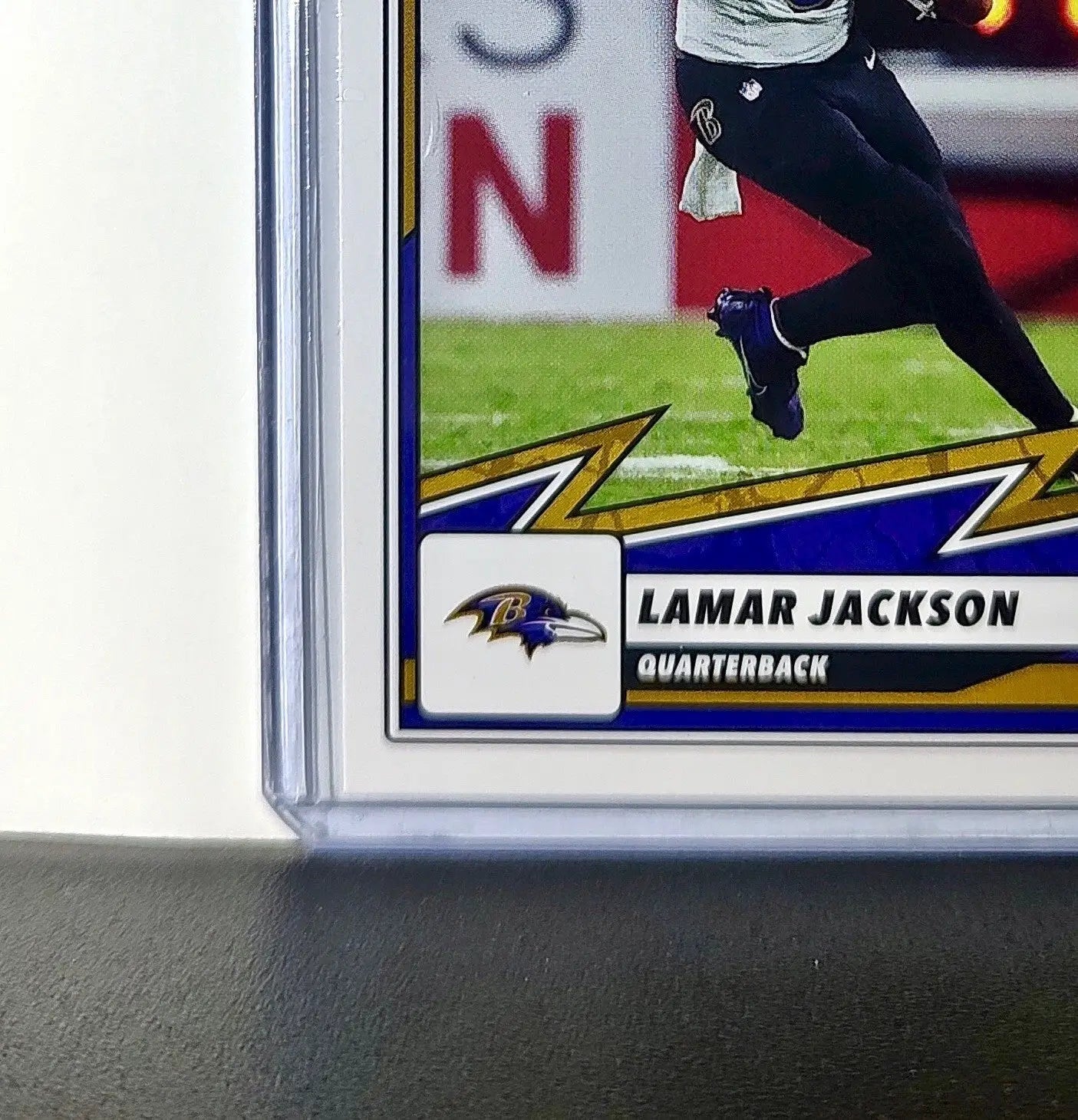 Lamar Jackson 2025 Panini NFL #38 Sticker Card Baltimore Ravens - Football Card Single