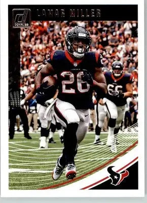 Lamar Miller - 2018 Donruss - #119 - Football - Football Card Single