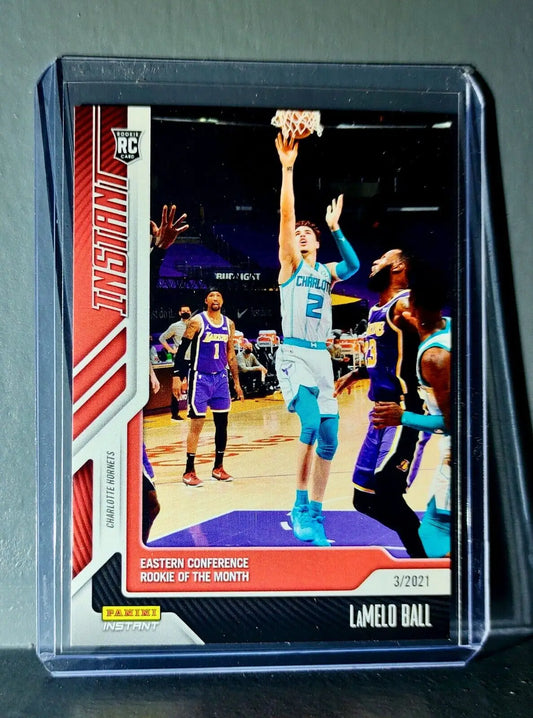 Lamelo Ball 2020-21 Panini #133 Rookie NBA Basketball Card Hornets 1 of 1,335 - Basketball Card Single