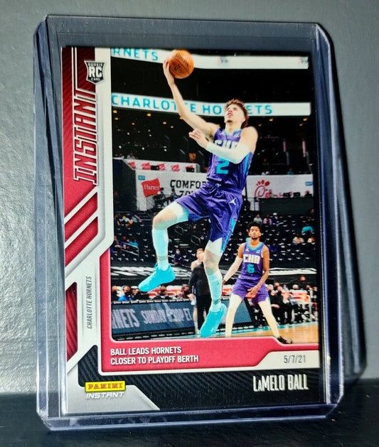 Lamelo Ball 2020-21 Panini NBA Instant #171 Rookie Basketball Card 1 of 934 - Basketball Card Single