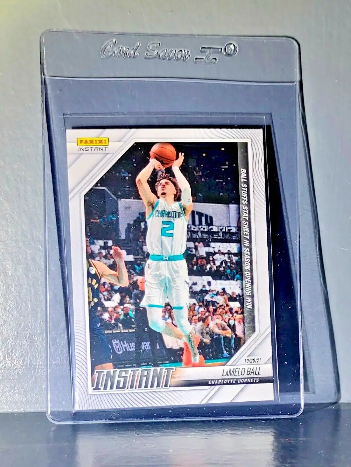 Lamelo Ball 2021-22 Panini NBA Instant #5 Card 1 of 221 Charlotte Hornets